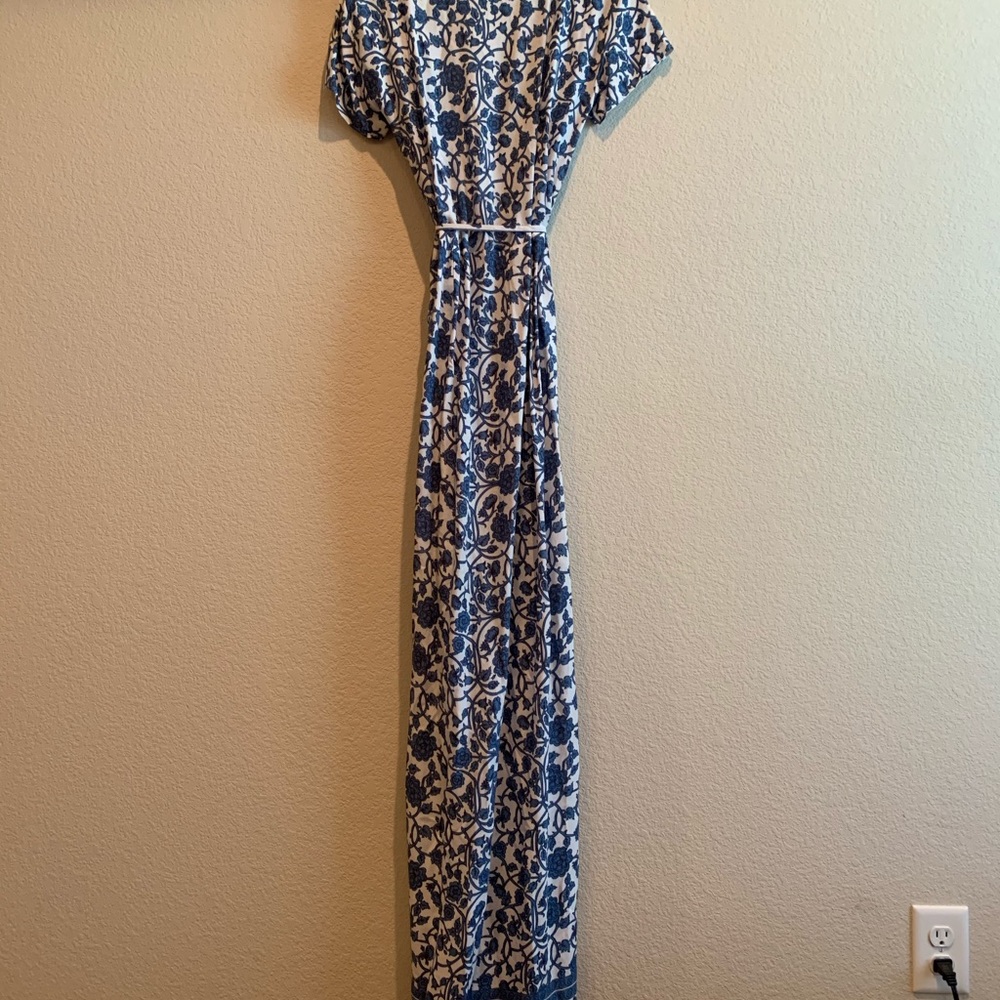Lulus French Doors Floral Print Wrap Maxi Dress - Picture 6 of 7